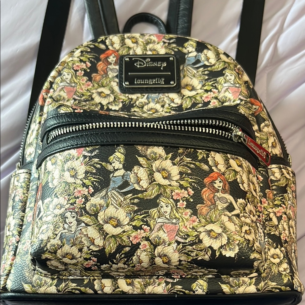 Loungefly Disney Princess Floral Backpack